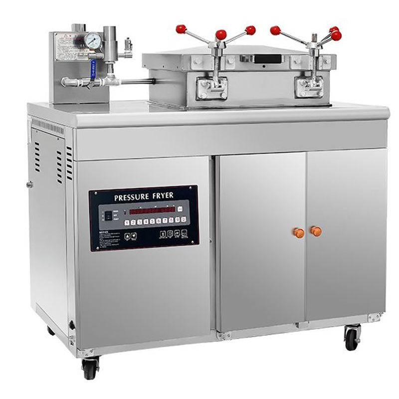 6头燃气压力炸炉 爆鸭炉 YXY-35D