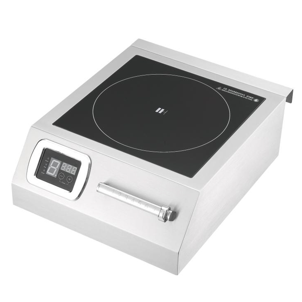 5000W 商用电磁炉 台式平炉 磁控款 数码显示