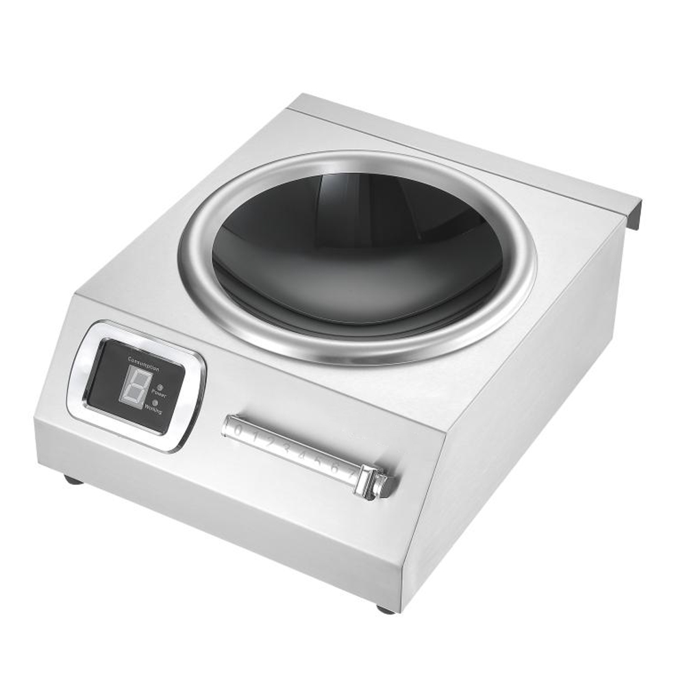 5000W 商用电磁炉 台式凹炉 磁控款