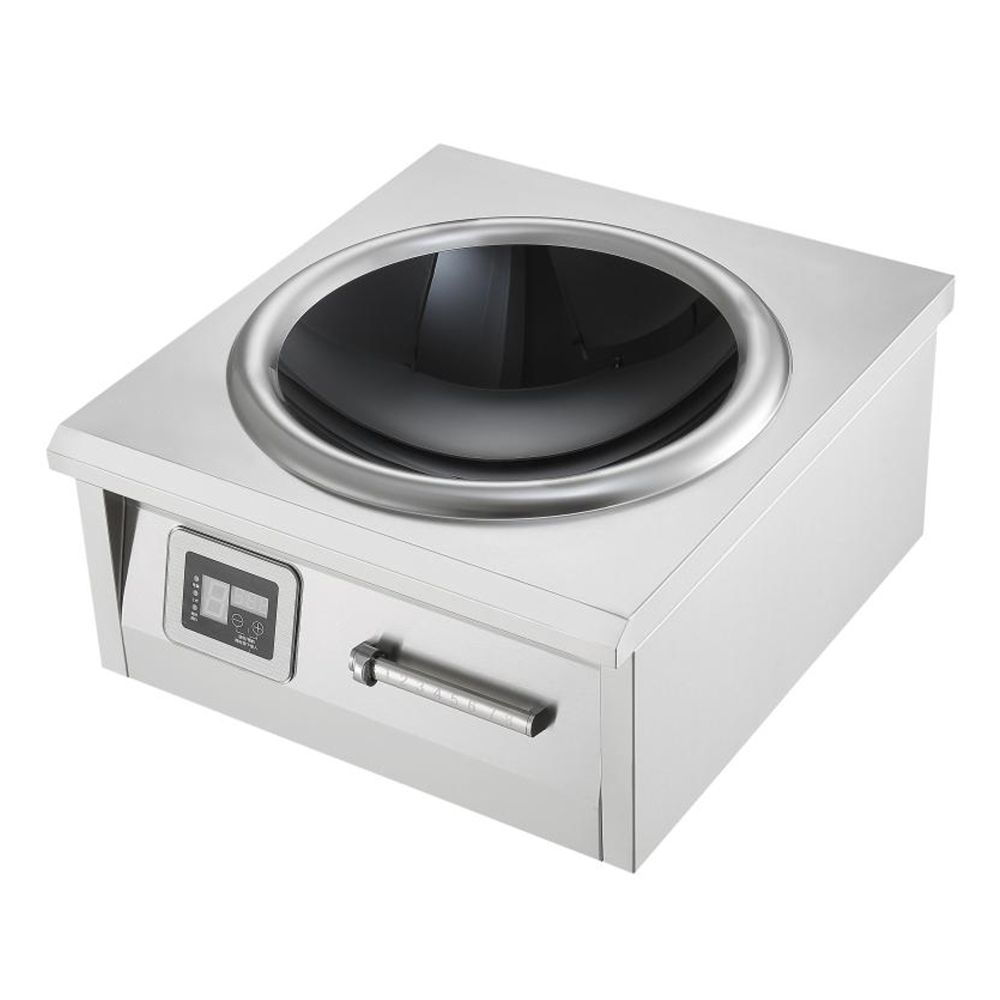 8000W 商用电磁炉 台式凹炉 磁控款