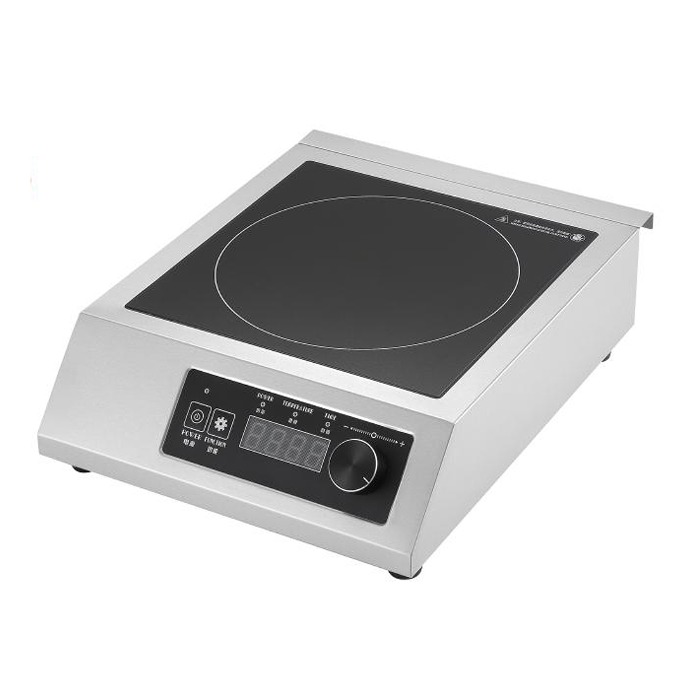 3500W 商用电磁炉 台式平炉按键+旋钮款 数码显示
