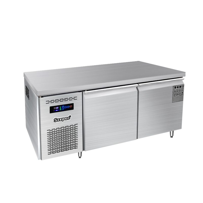 希派克双门风冷冷藏插盘工作台1485*760*800mm