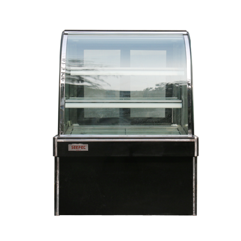 希派克 立式二层黑色圆弧蛋糕柜SC-CHA1-1200