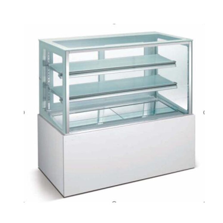 二层日式直角蛋糕柜 SC-ZHA2-1200 1.2米