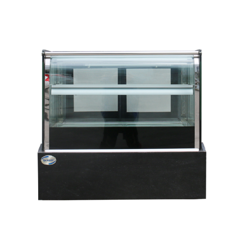希派克 台式单层黑色直角蛋糕柜SC-ZTB1-880
