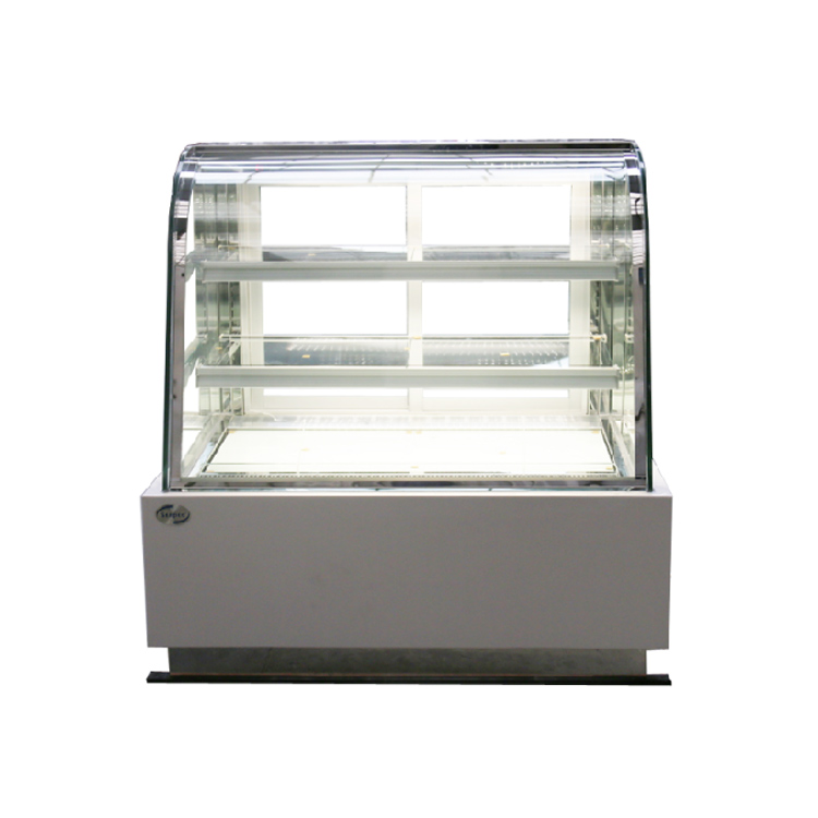 希派克 立式两层白色圆弧蛋糕柜 SE-CHB2-1200