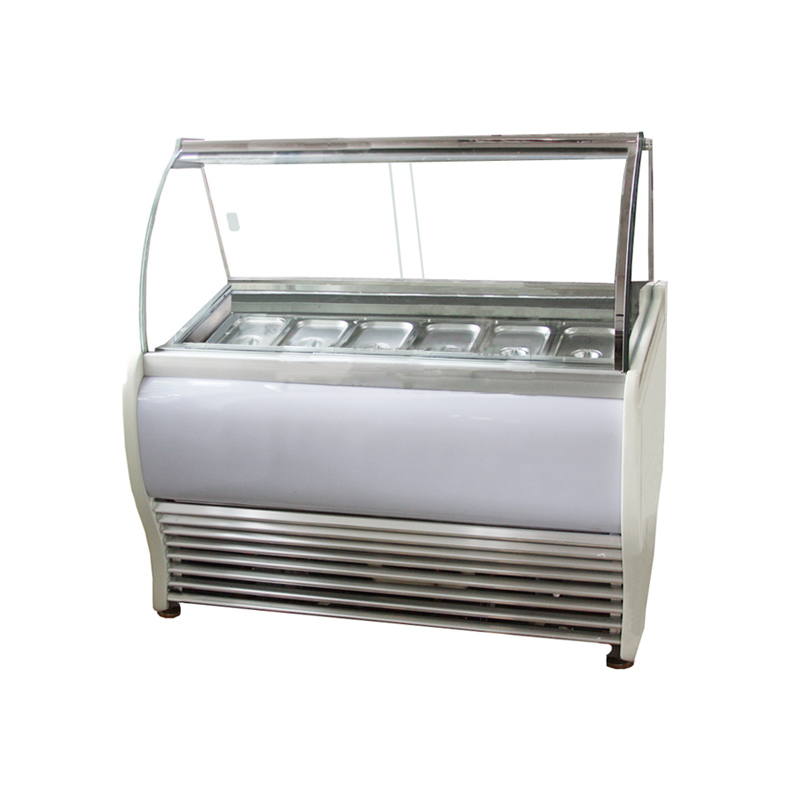 六盘意大利冰淇淋展示柜 商用雪糕冷冻柜 SE-GE6-A