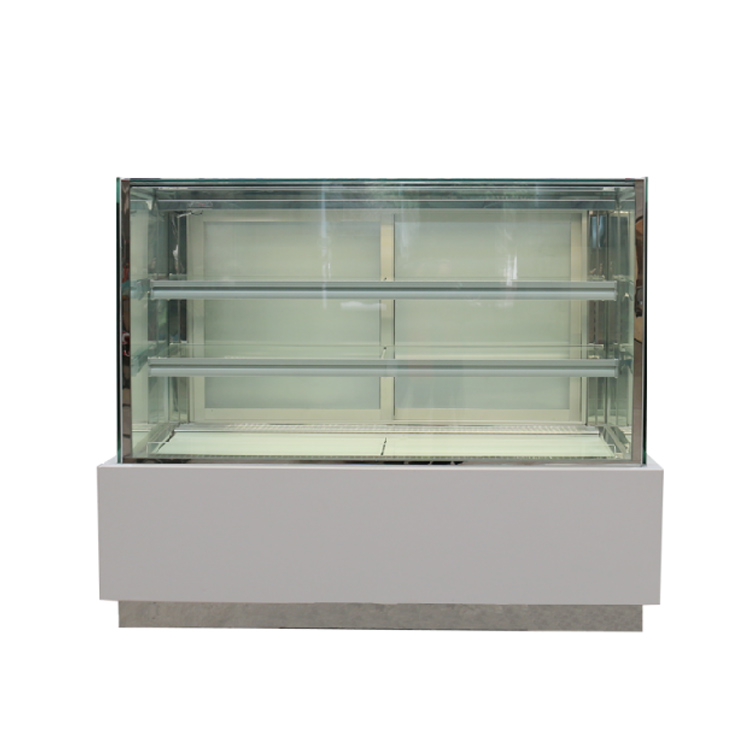 立式二层白色直角蛋糕柜SE-ZHB2-1500