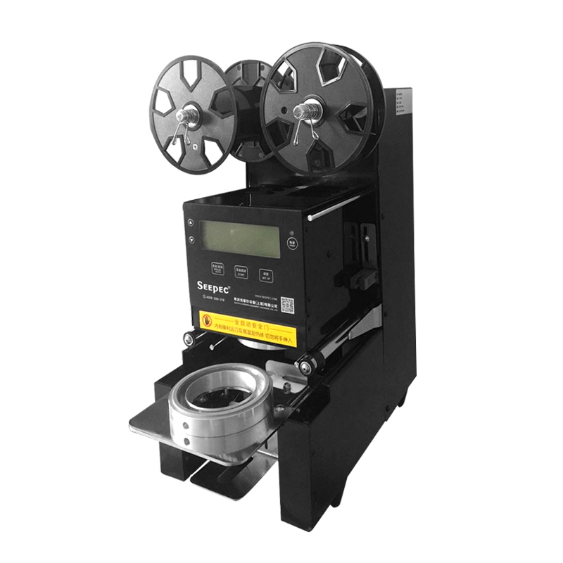 奶茶杯封杯机YF-95B黑色机