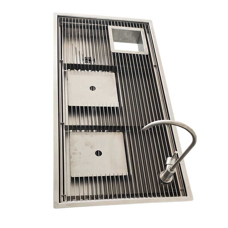 新中式咖啡茶饮吧台手冲台 洗杯器 操作台