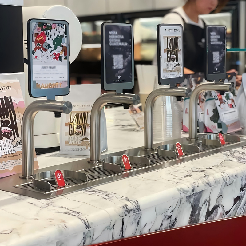 预调咖啡机 预调果汁机 自助牛奶机饮品机