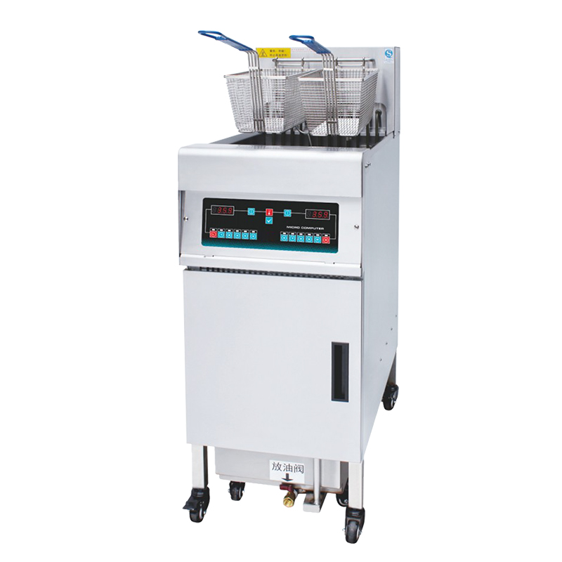 落地式电炸炉 单缸双缸 立式自动滤油炸炉