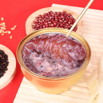 牛乳血糯米花胶粥