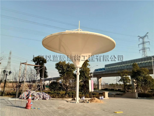 膜结构景观棚