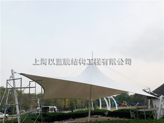 膜结构景观棚