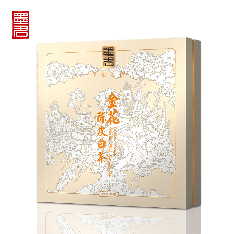 【墨君茯茶】金花陈皮白茶 / 400g
