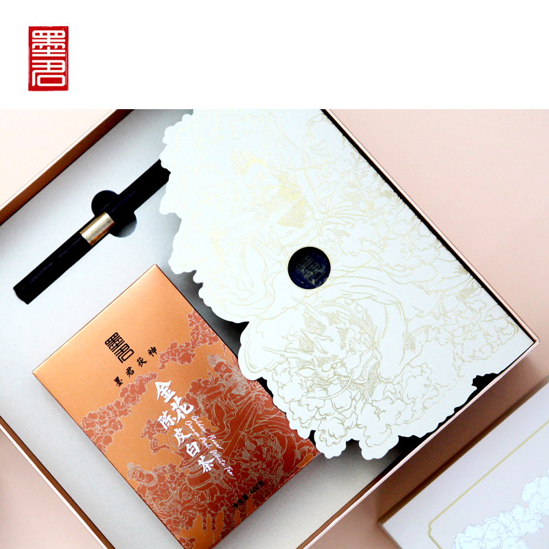 【墨君茯茶】金花陈皮白茶 / 400g