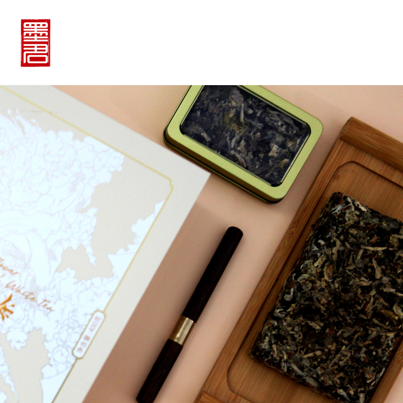 【墨君茯茶】金花陈皮白茶 / 400g