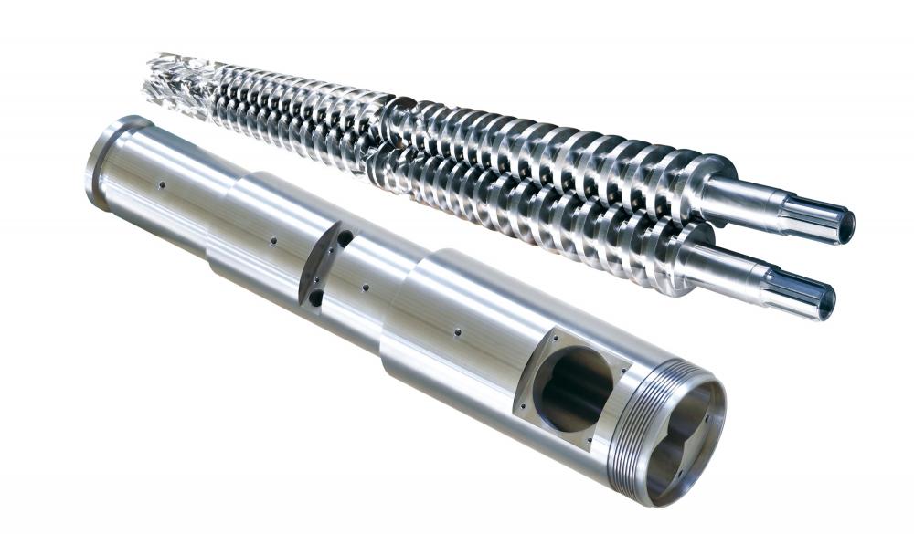 锥形双螺杆机筒