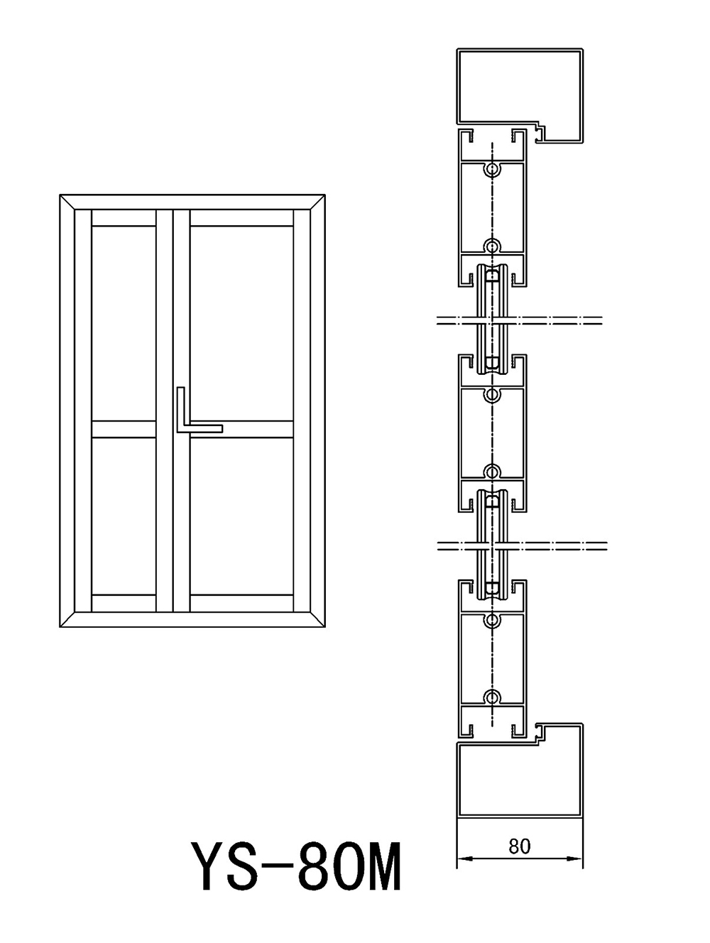 80M系列楼宇门