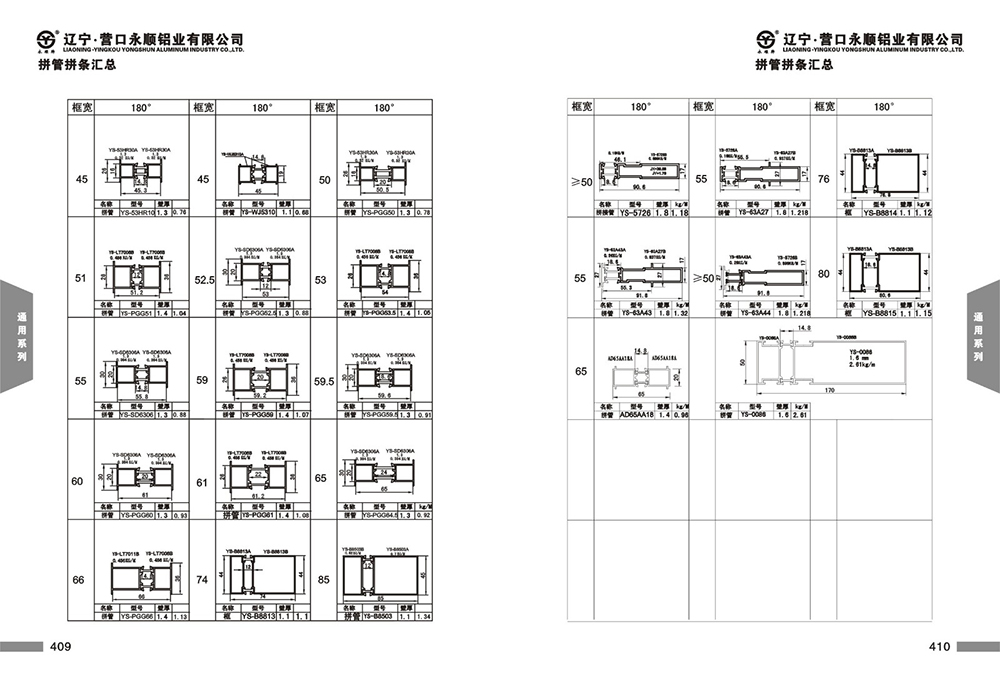 拼管型材匯總