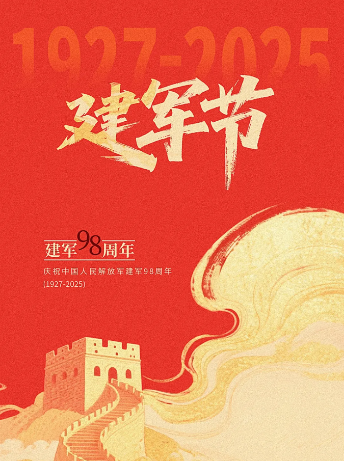 峥嵘岁月 初心不改 | 庆祝中国人民解放军建军98周年