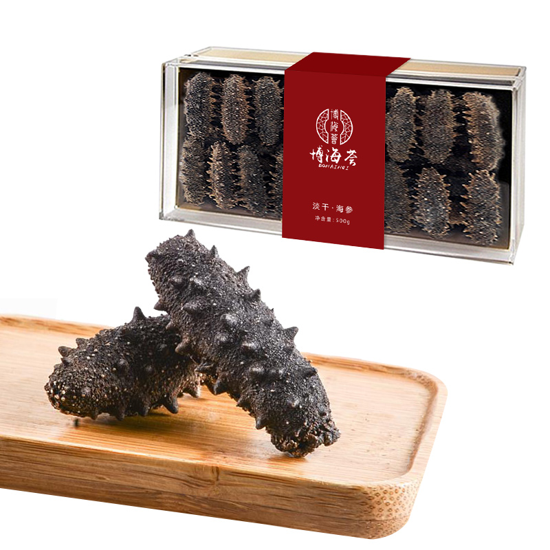 淡干海参-礼盒500g（21-30只）