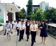 市人大主任譚豹率隊調研紅太陽老年公寓