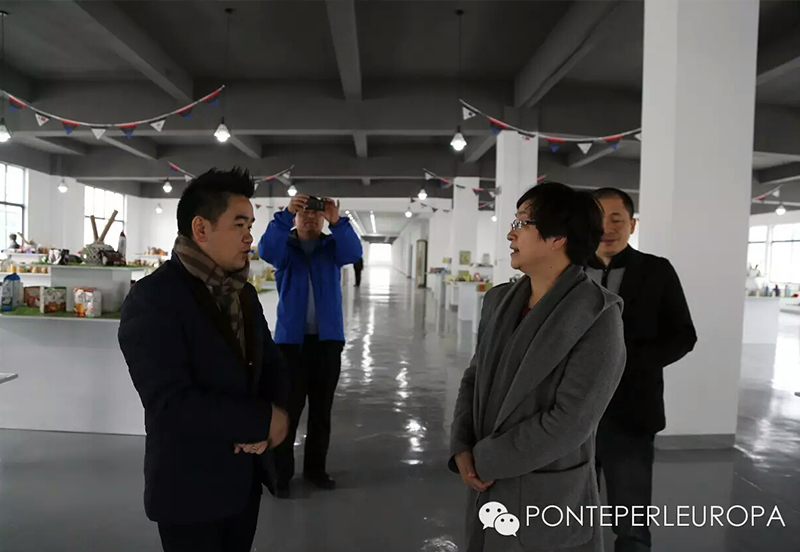 張家口市僑聯一行來歐橋調研