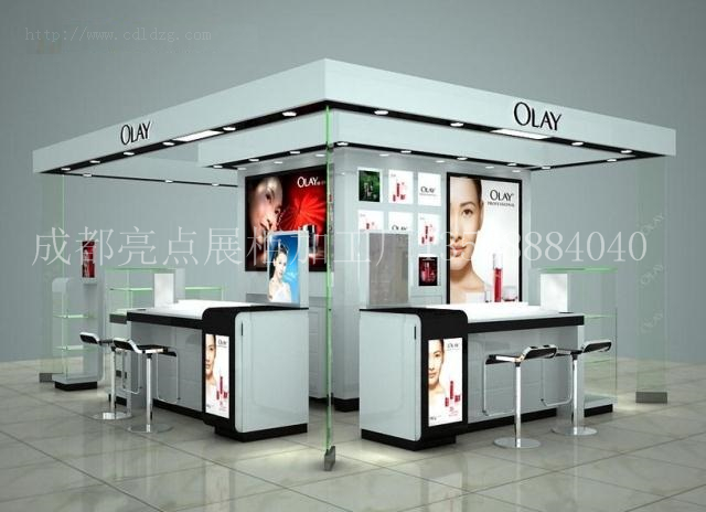 OLAY化妆品展柜