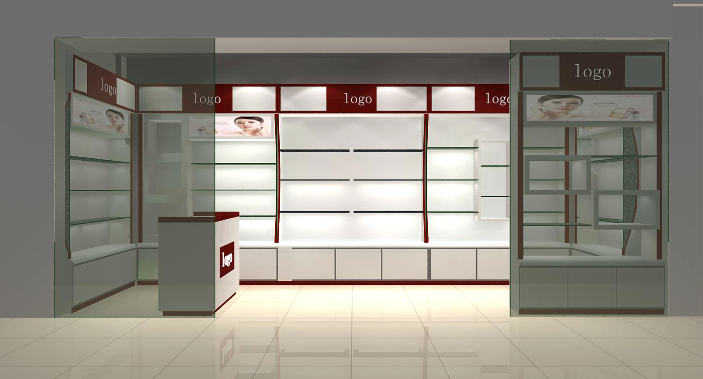 遂宁化妆品展柜