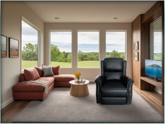 Single Arm Recliner sofa