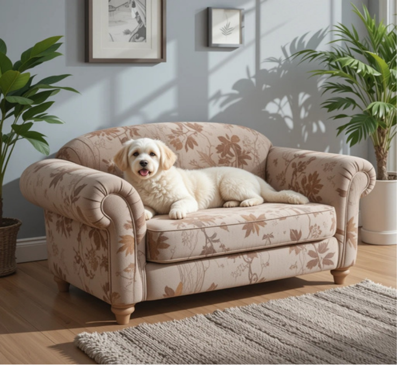 Upholstery pet sofa