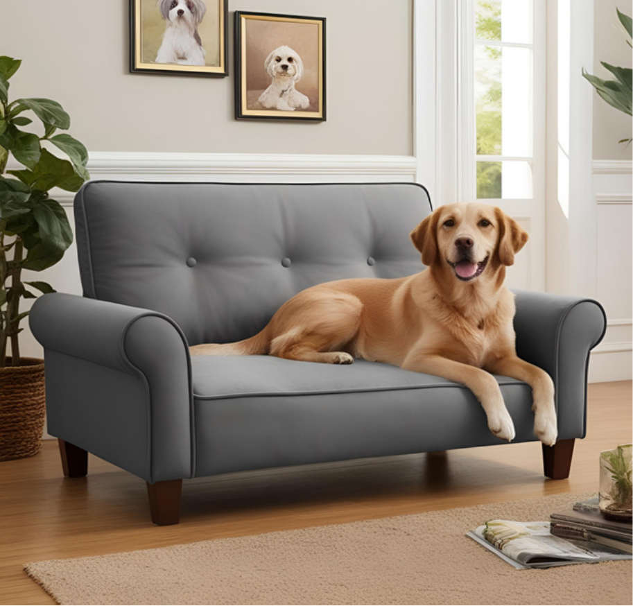 Upholstery pet sofa