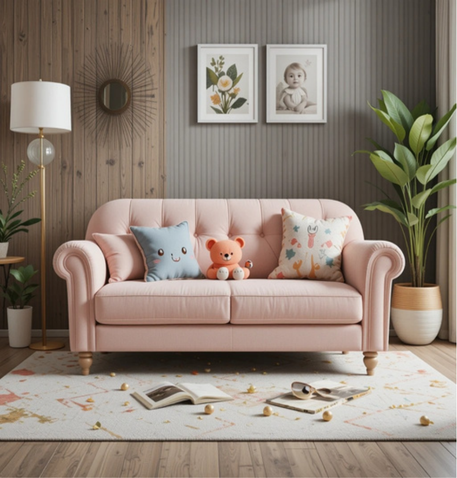 Upholstery kid’s sofa