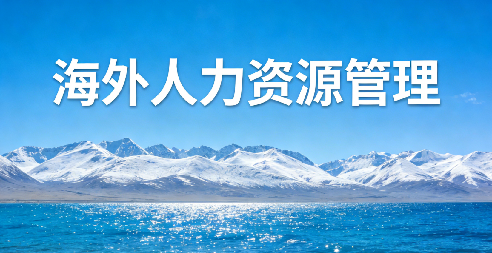 海外人力资源管理