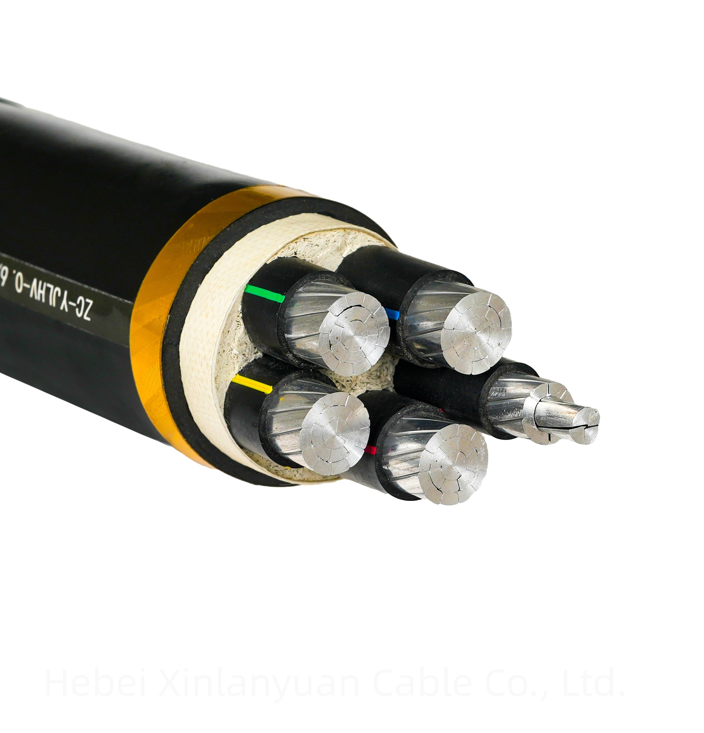 YJLHV 铝芯交联聚乙烯绝缘聚氯乙烯护套电力电缆