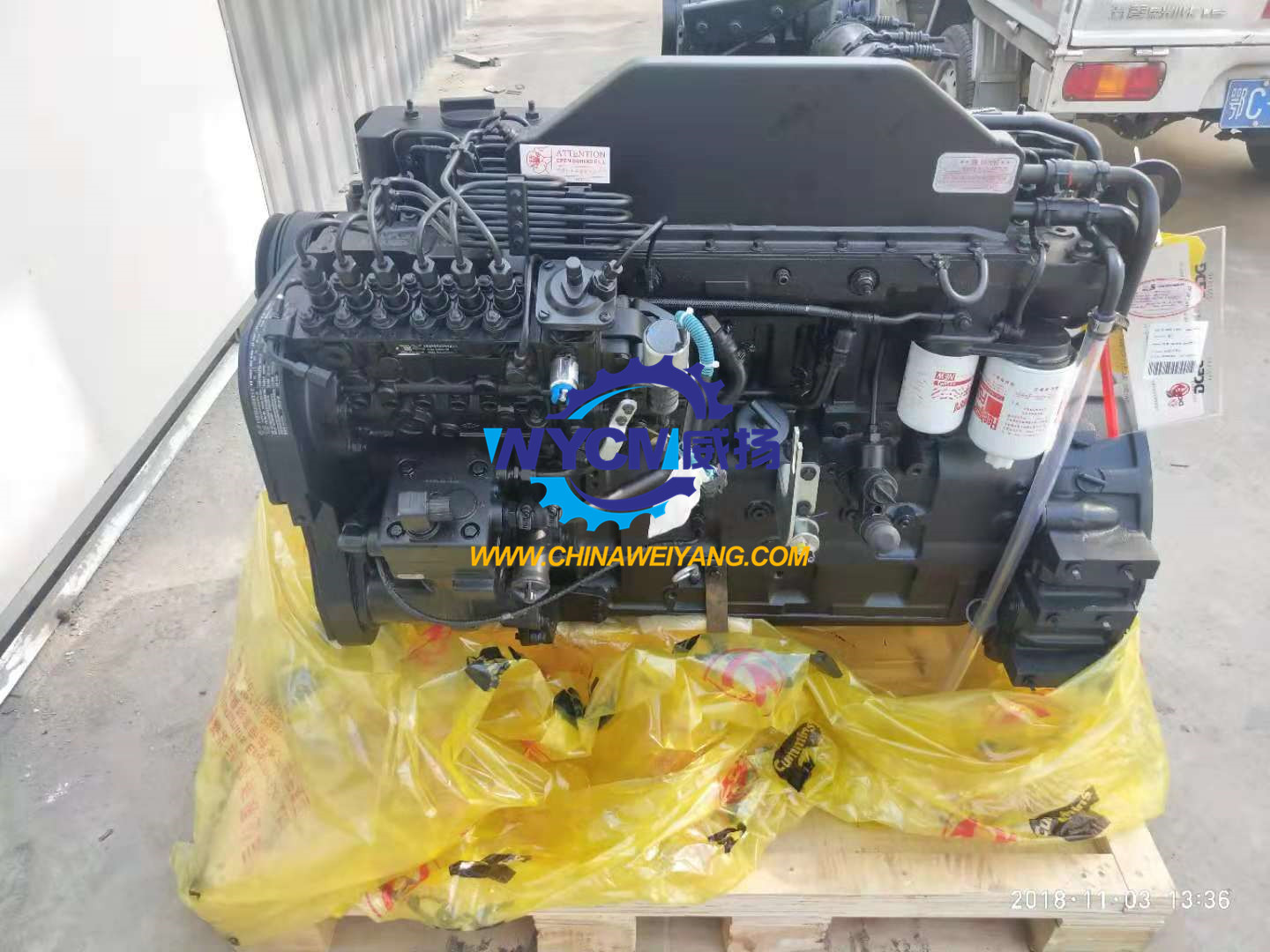 Cummins 6CTA8.3-215 Engine To Indonesia