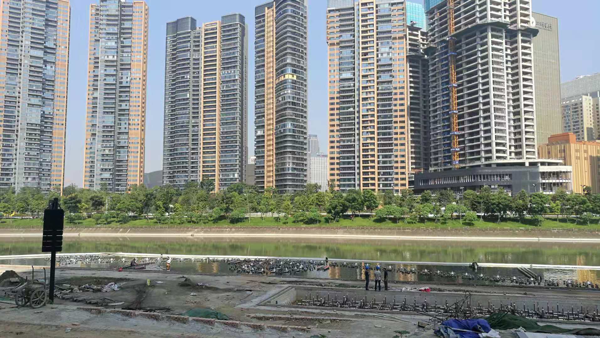 復(fù)地金融島水秀土建工程