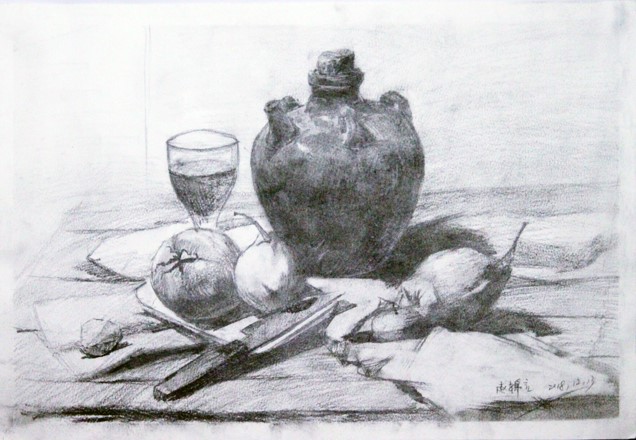 《素描静物》