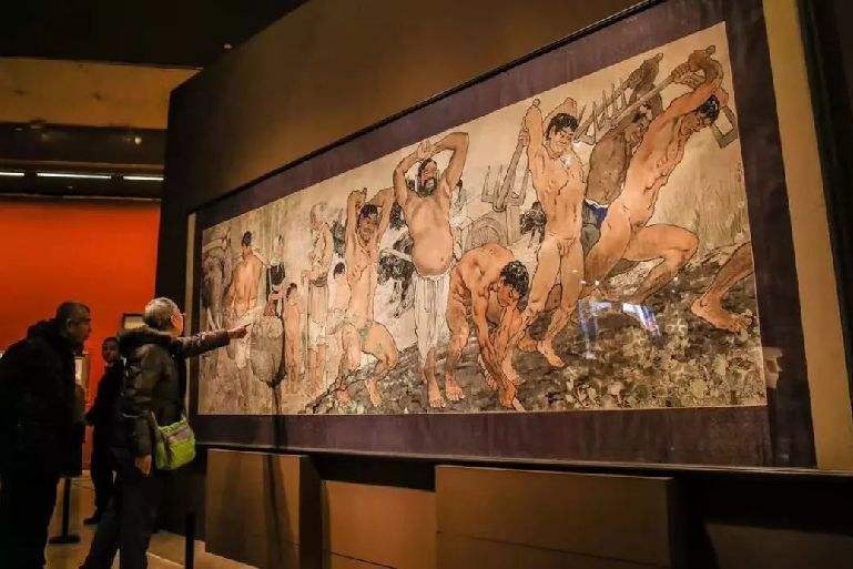 民族与时代——徐悲鸿主题创作大展  鸿篇巨制首次合体