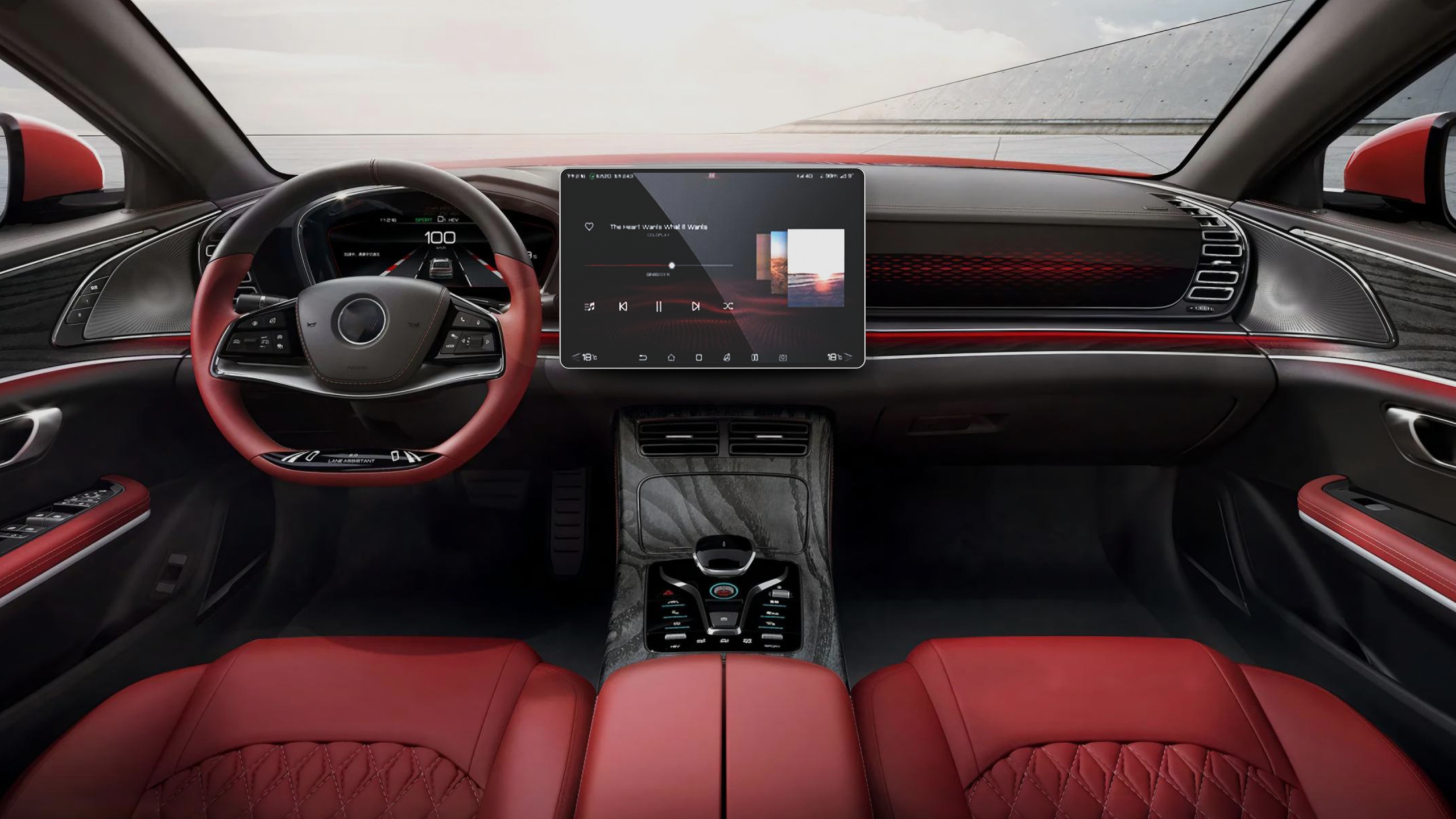 汽车中控屏（部分）