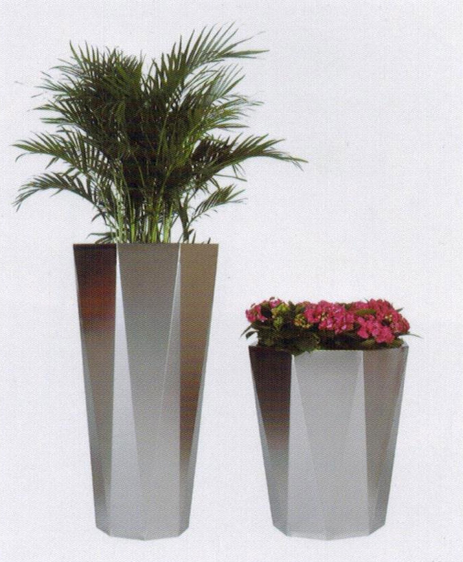 组合盆不锈钢花器005
