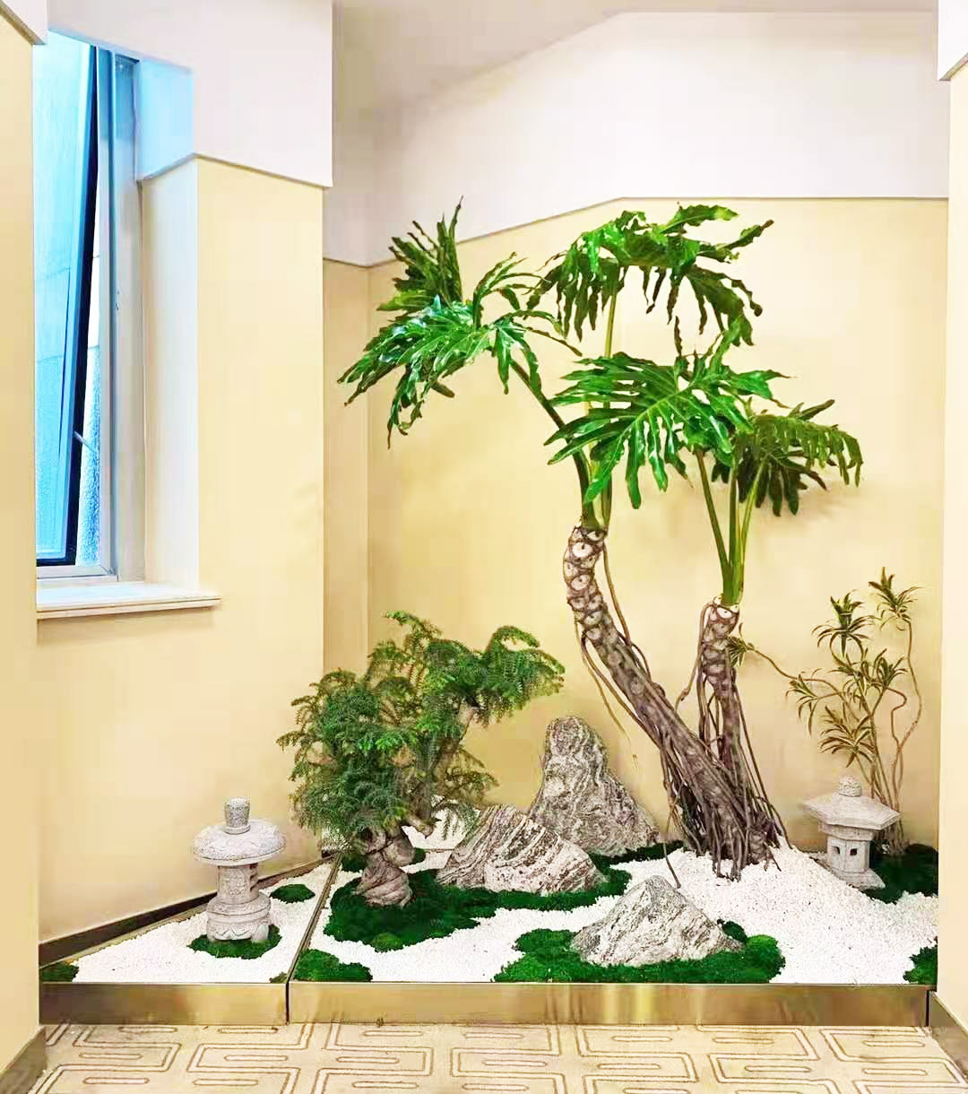 办公室绿植造-打造室内艺术景观