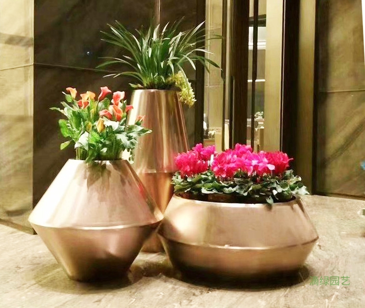 大型圆型三组合花器003