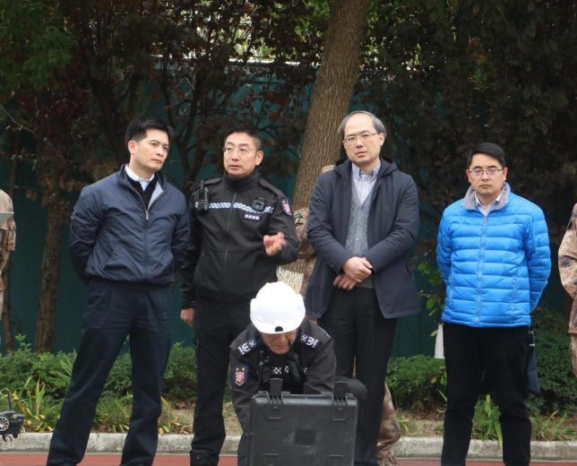 市应急局副局长杨晓东一行赴静安区调研