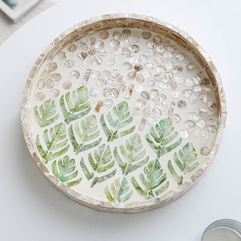 Circular shell tray