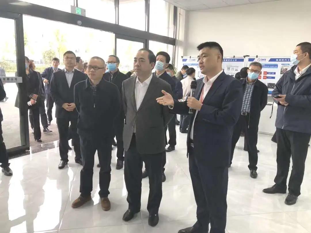 重磅！株洲市委书记毛腾飞、市长阳卫国领导一行至公司参观考察！