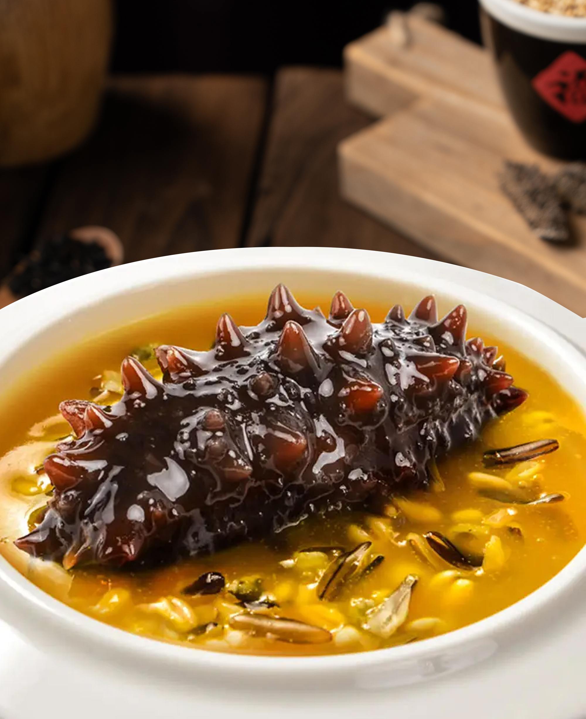 金汤白玉野米辽参