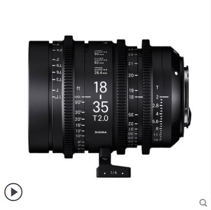 sigma适马18-35mm 50-100mm T2大光圈高清电影变焦镜头索尼E卡口